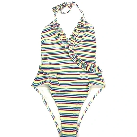 Solids and Striped- Nadine- swimsuit Sz-Lg Multicolored- New w/tags & liner - Picture 5 of 12